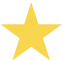 Gold five-pointed star