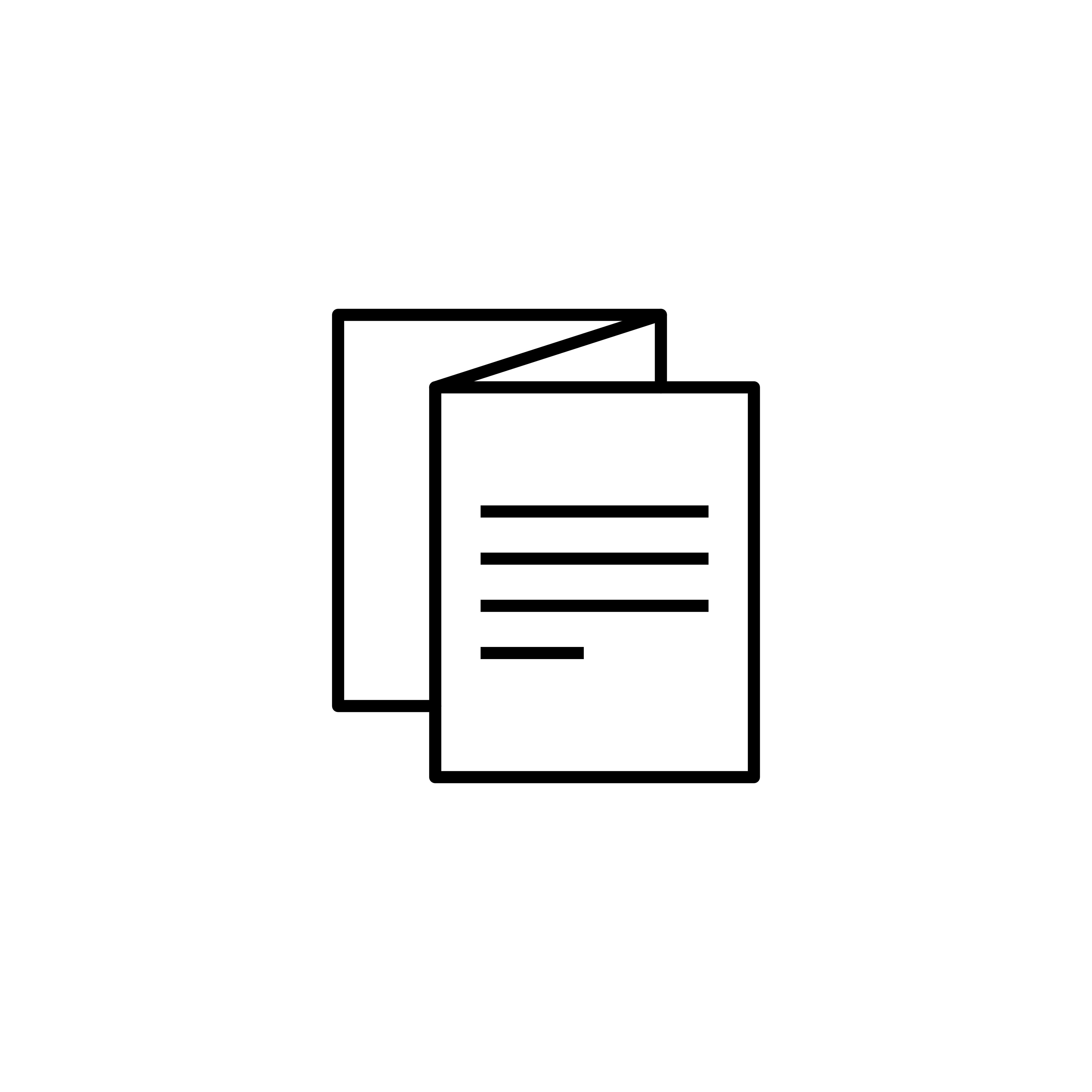 An icon for download brochure 