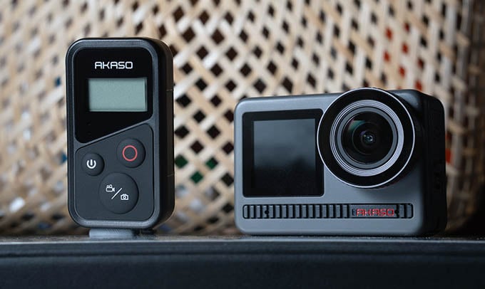 Akaso Brave 8 Action Camera with Shutter Remote