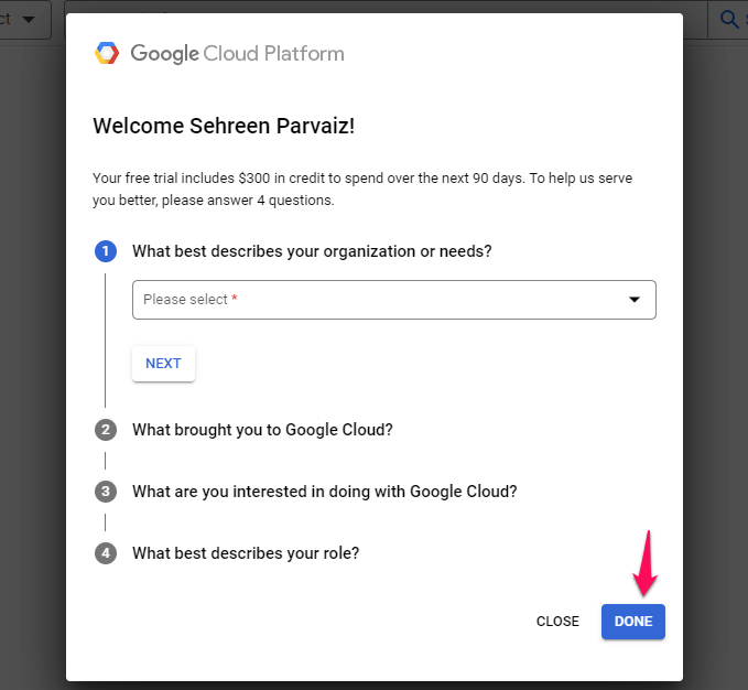Google cloud platform 