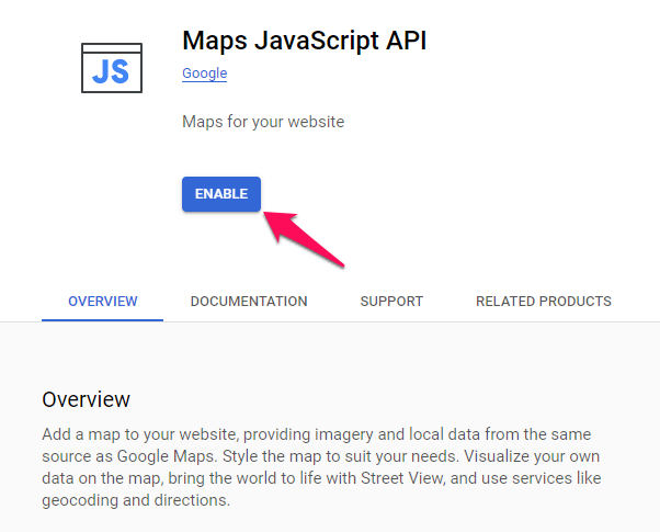 Maps JavaScript API