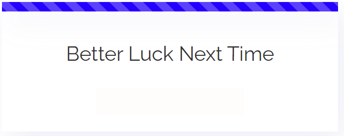 Last form step for unqualified leads