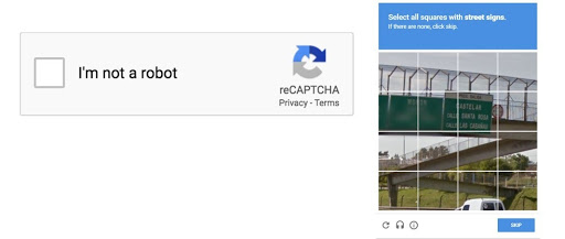 Use Google ReCAPTCHA