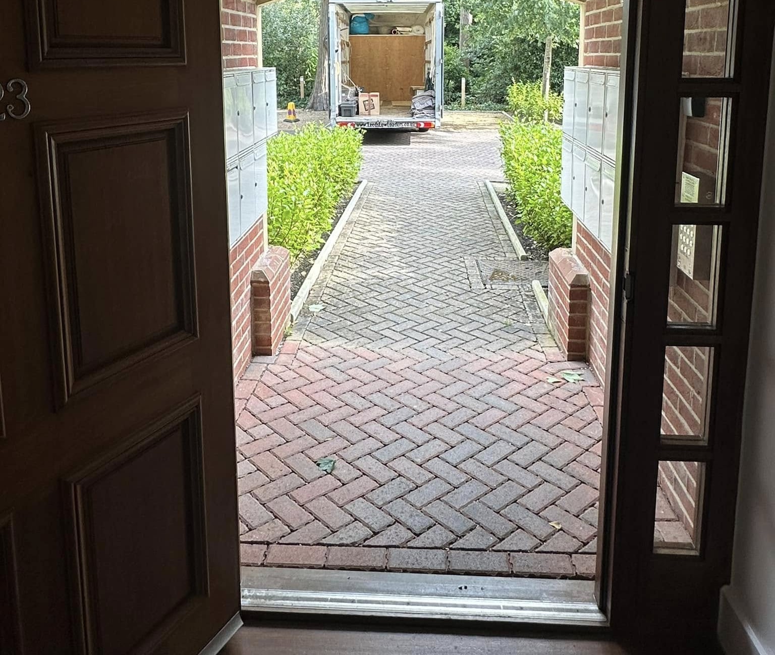 Single room move in progress, Bournemouth