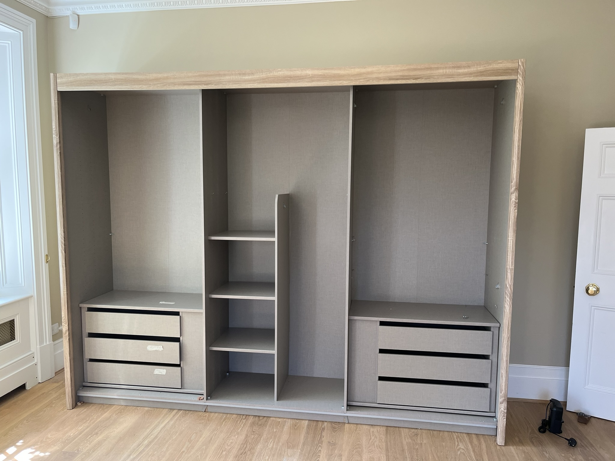 Furniture being carefully dismantled before a move