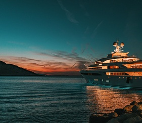 Luxury yacht symbolizing built-in safety and discipline tools