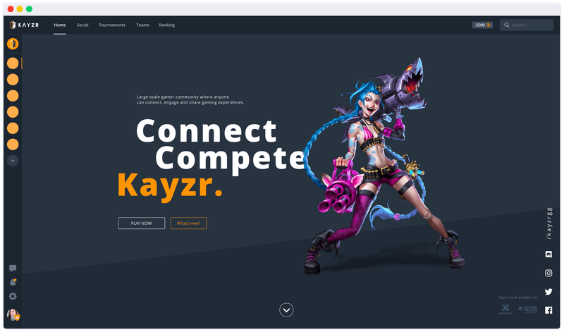 kazyr esports tournament software