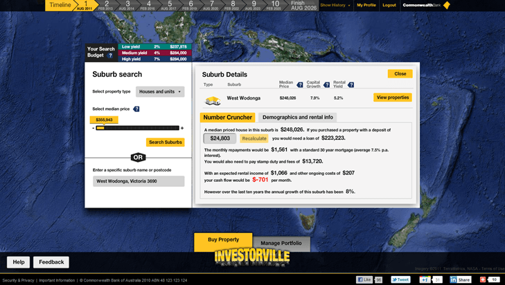 slow banking gamification examples commonwealth bank