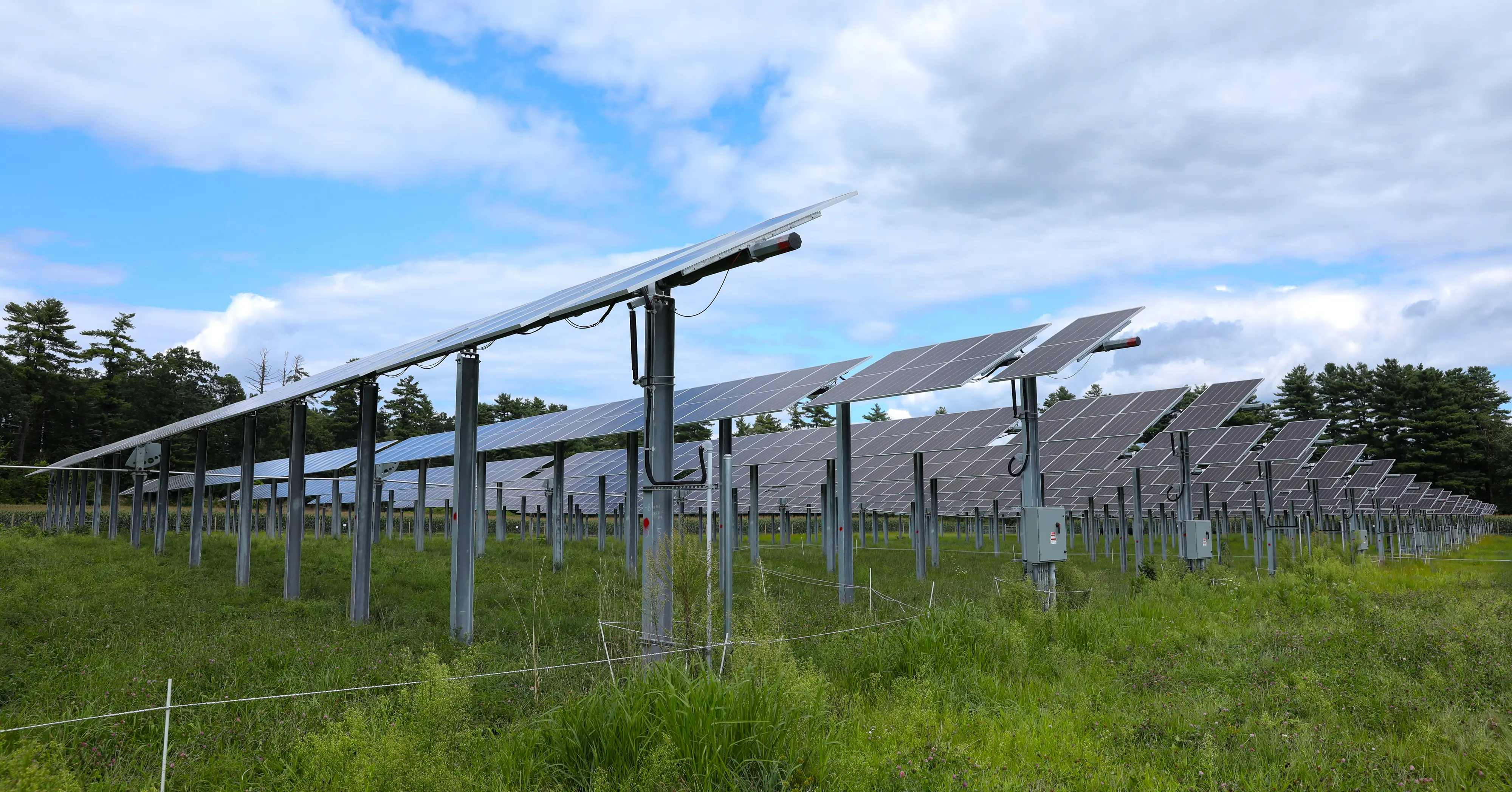 BlueWave Ribbon Cutting Solar Array
