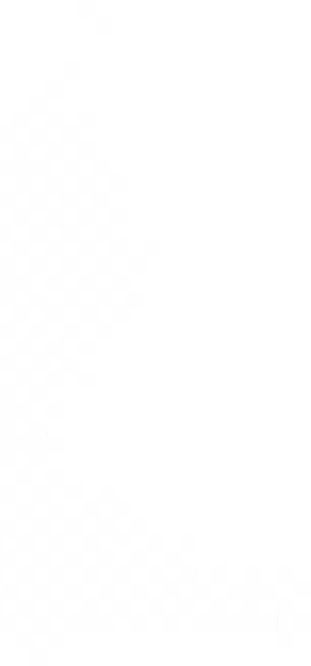 Black stylized flame icon composed of pixel-like squares with a white background.