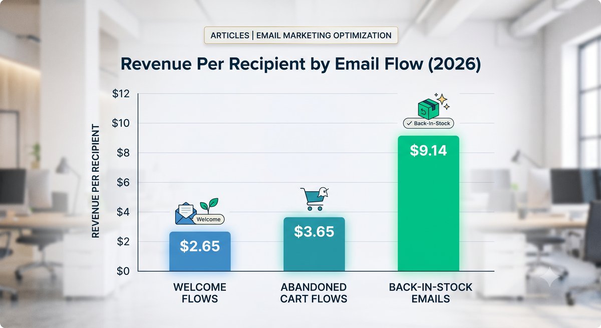 ecommerce email marketing benchmarks