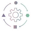 content supply chain icon