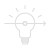 Light bulb and arrow icon
