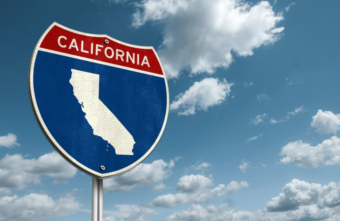 California state road sign symbolizing California Consumer Privacy Act compliance requirements