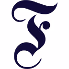 Fraktur-Buchstabe F, Logo der Zeitschrift Frankfurter Allgemeine
