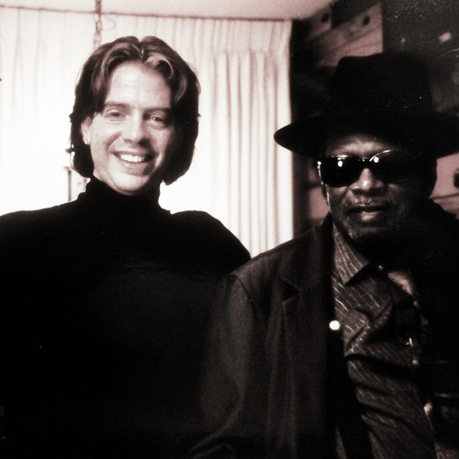 1998, Ryan with John Lee Hooker