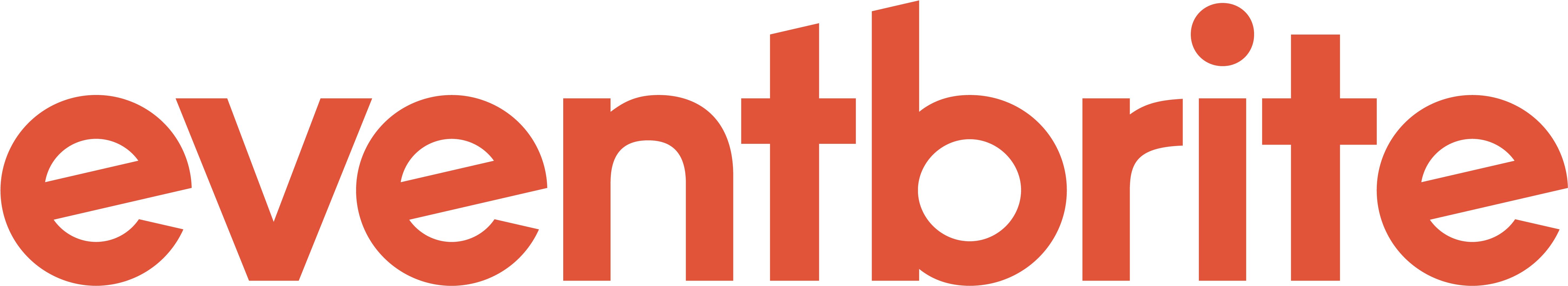 Eventbrite logo in bold orange lowercase letters.