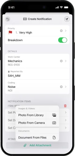 FastNotifications Create Add Images and Files