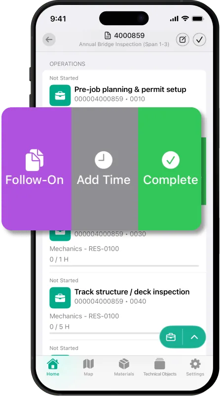 FastWork Full work order processing
