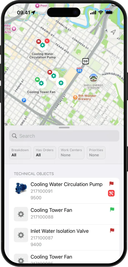 FastWork Maps Object just Ui