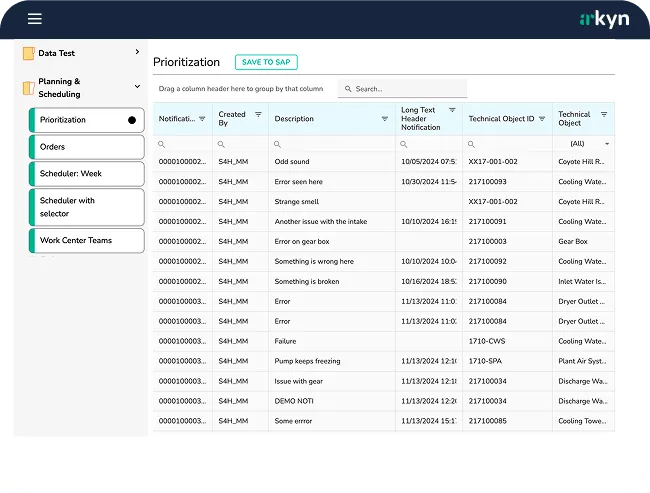 FastPlan customizable views