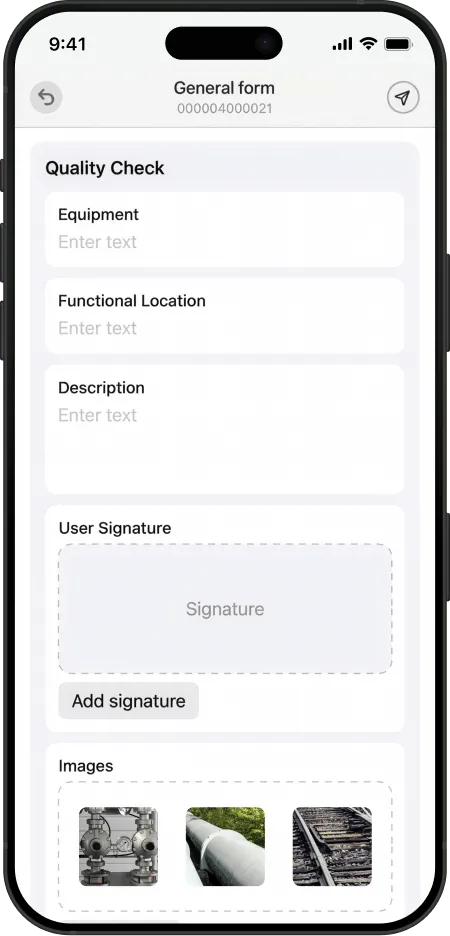 FastForms Example Form Quality Check