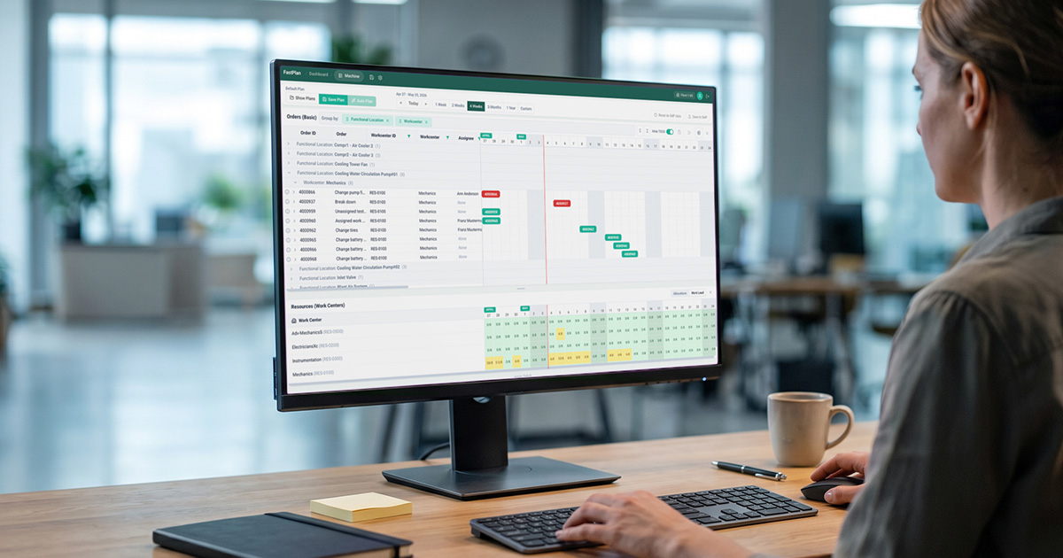 Arkyn FastPlan SAP maintenance planning and scheduling software