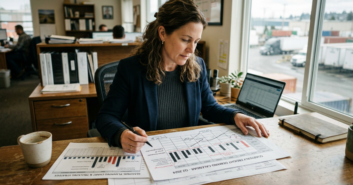 How Freight Demand Shifts by Season and What It Means for Your Fleet Strategy