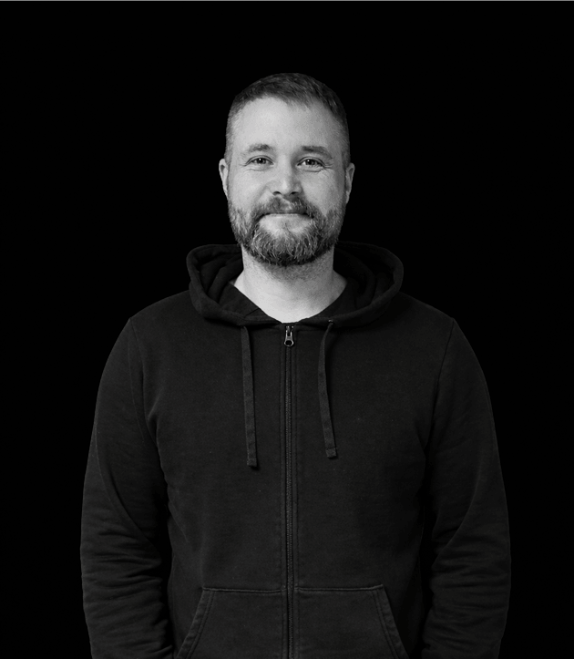 Porträtt av Joakim Schützler, materialberedning & inköp modernisering på S:t Eriks Hiss.