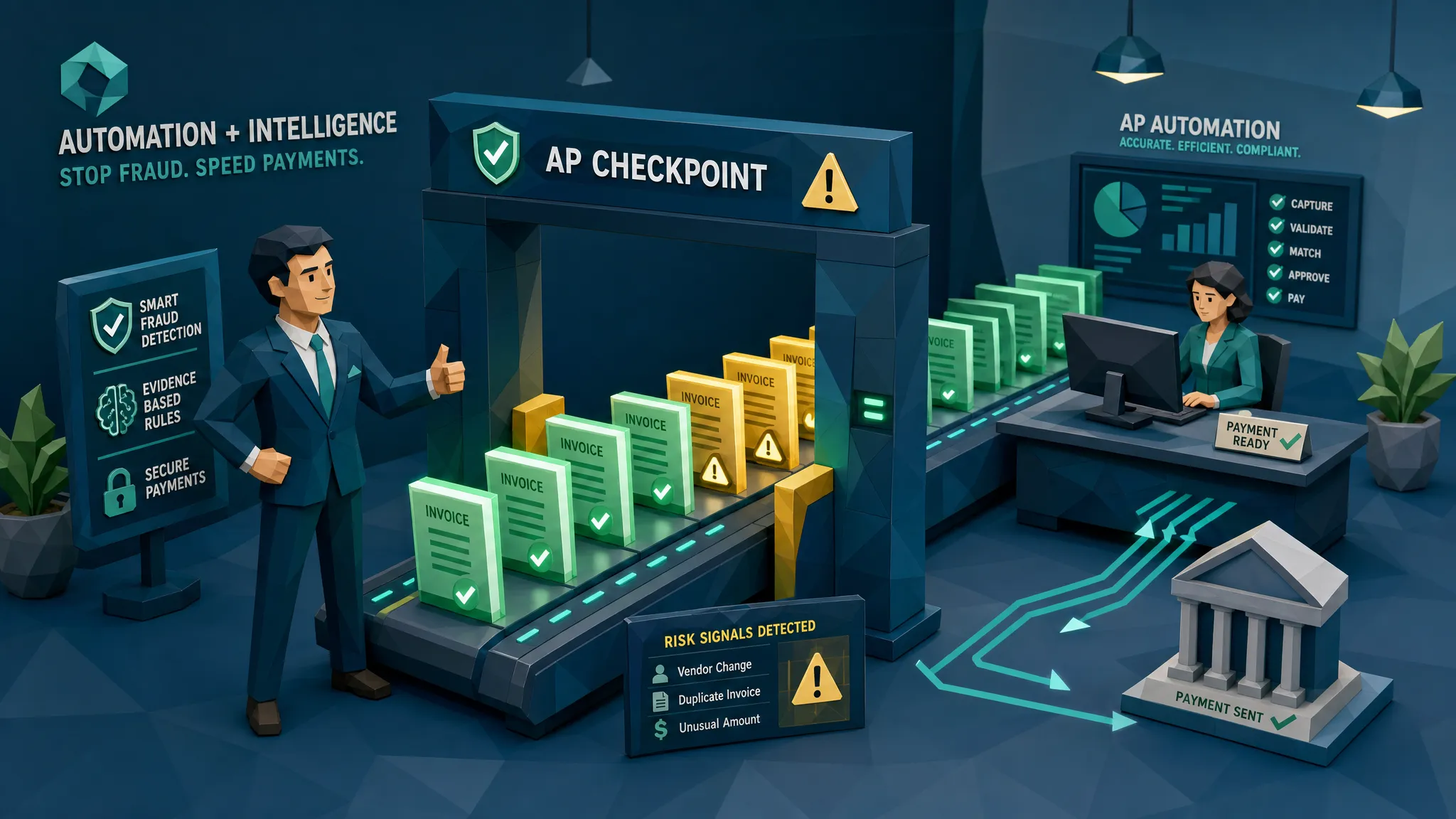 Why Automated Accounts Payable Systems Need Fraud Gates
