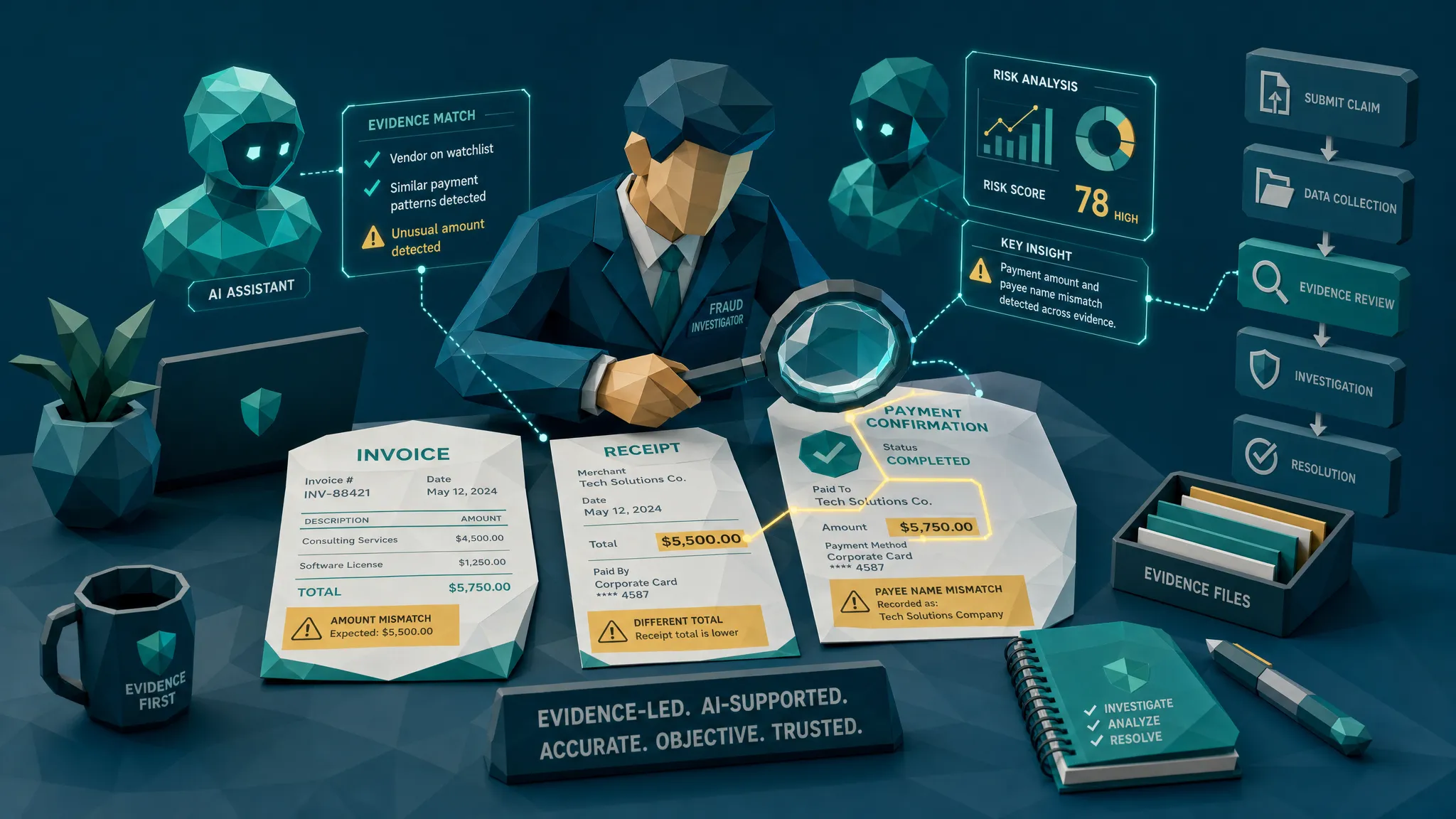 Fraud Detection With AI Works Best When Evidence Leads
