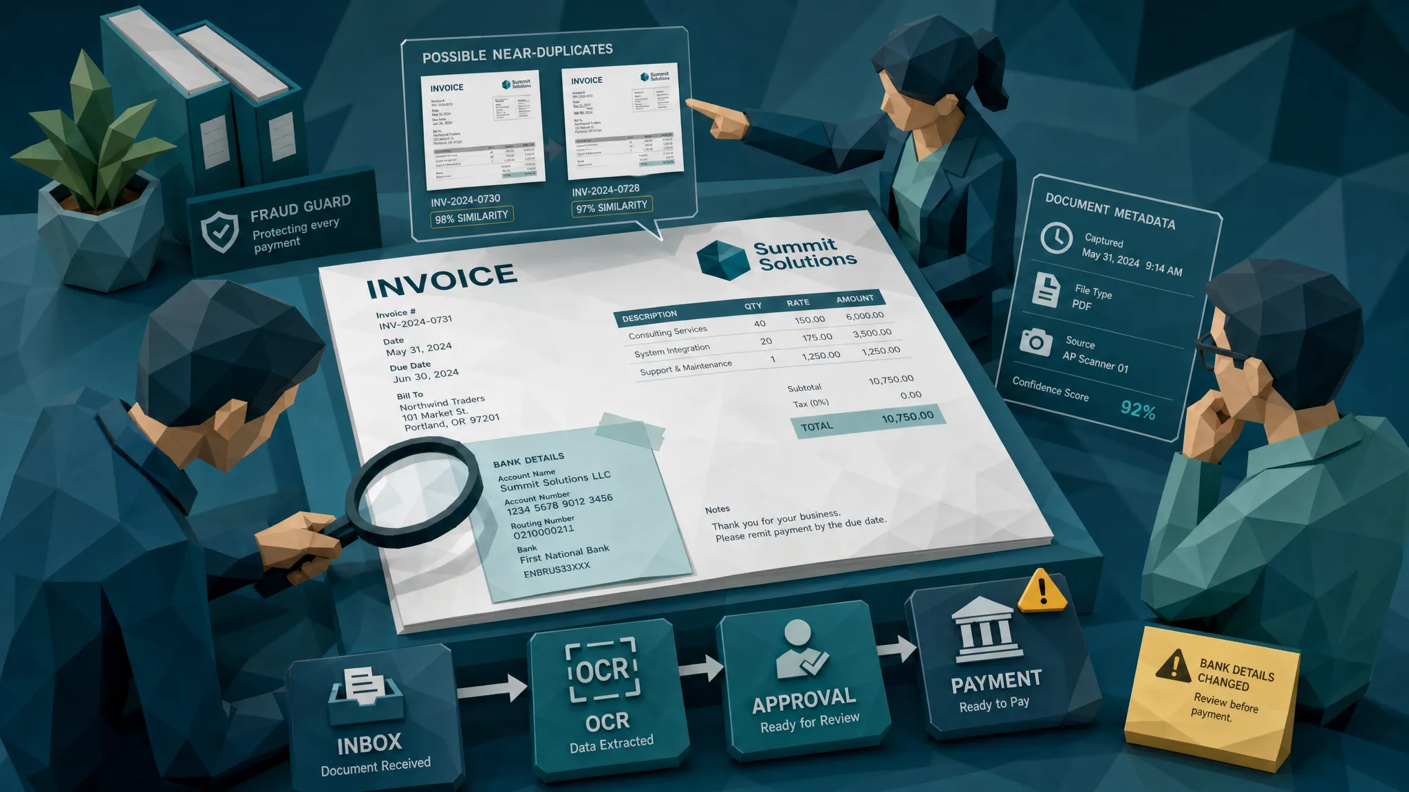 Invoice Workflow Software Has a Blind Spot for Tampering