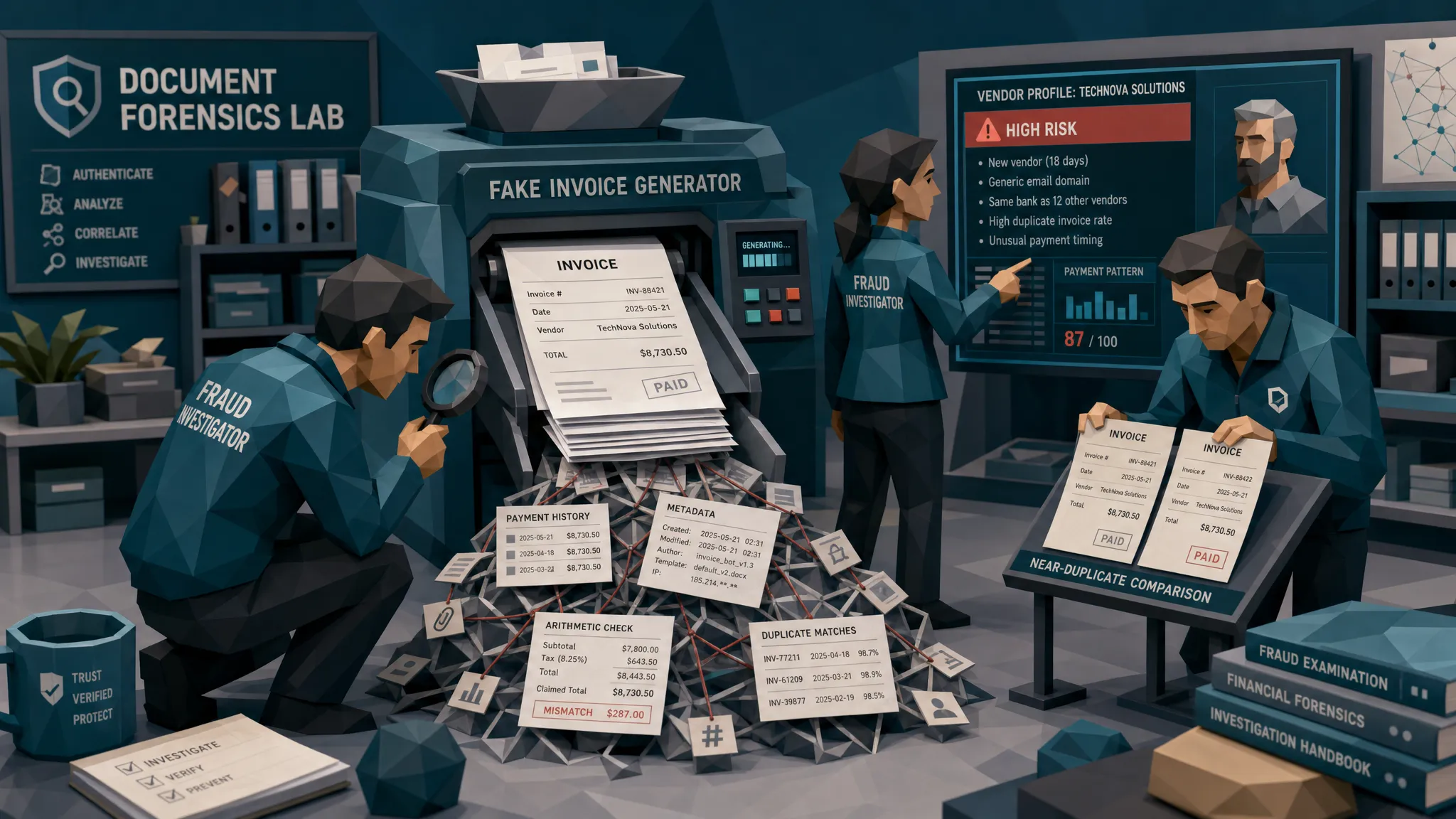 What a Fake Invoice Generator Still Can't Fake Well
