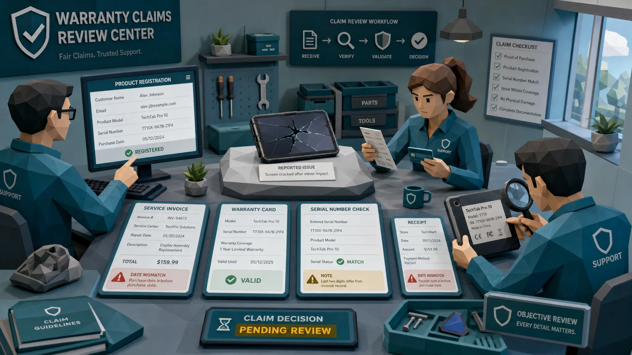 Warranty Claim Fraud Often Hides in Routine Paperwork