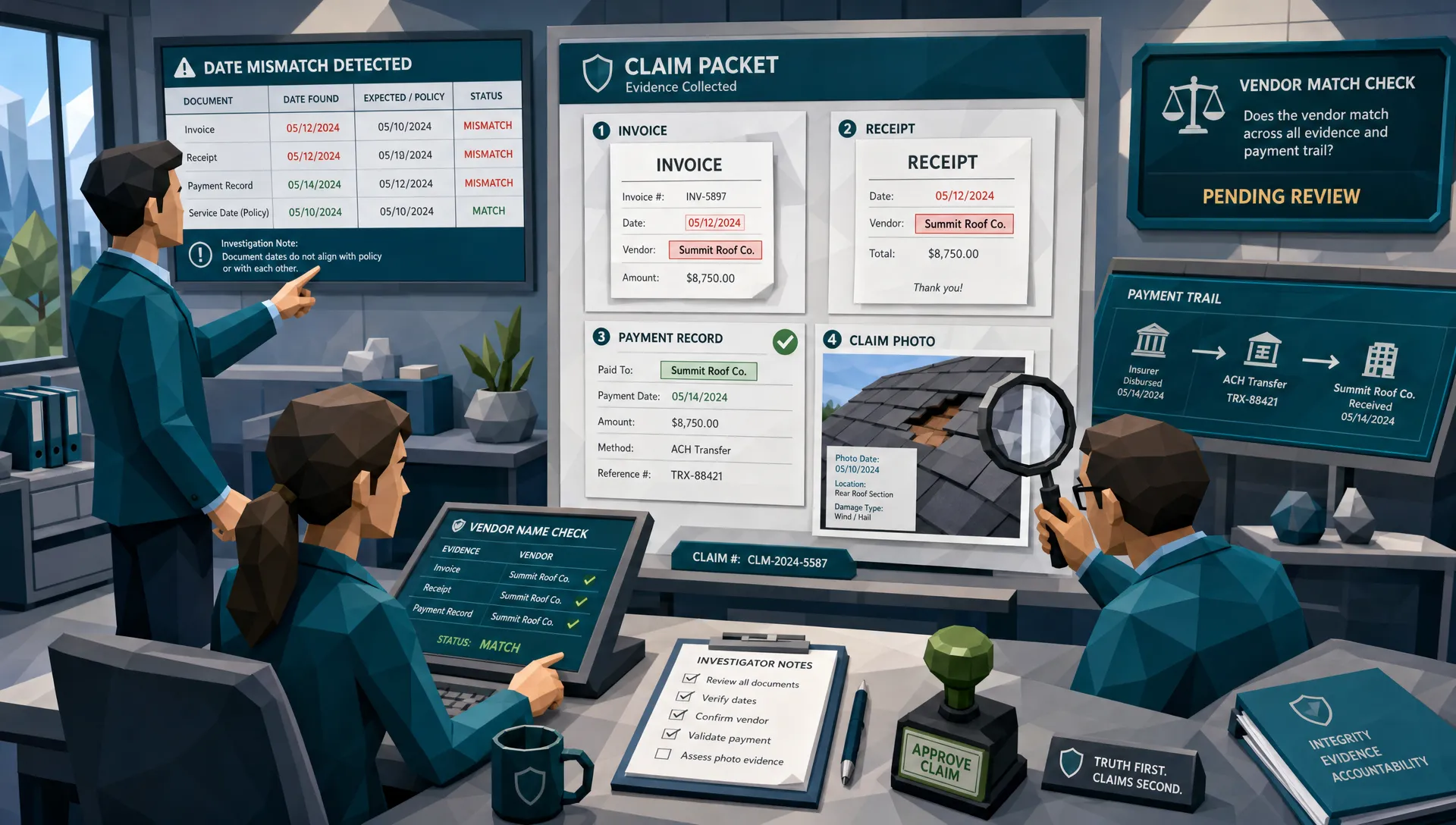 Gen AI Claims Fraud Loves Clean Documents and Bad Stories