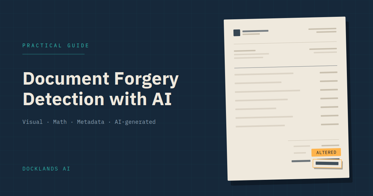 Document Forgery Detection with AI: A Practical Guide