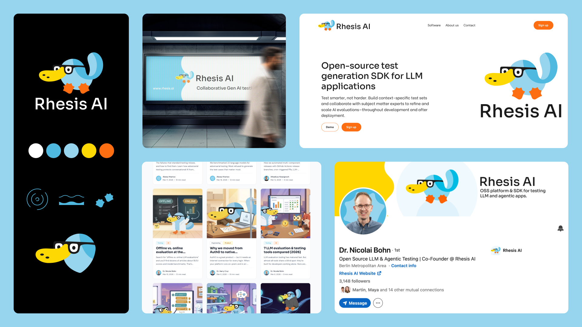 Brand identity aligned with an open, collaborative, developer-focused vision
