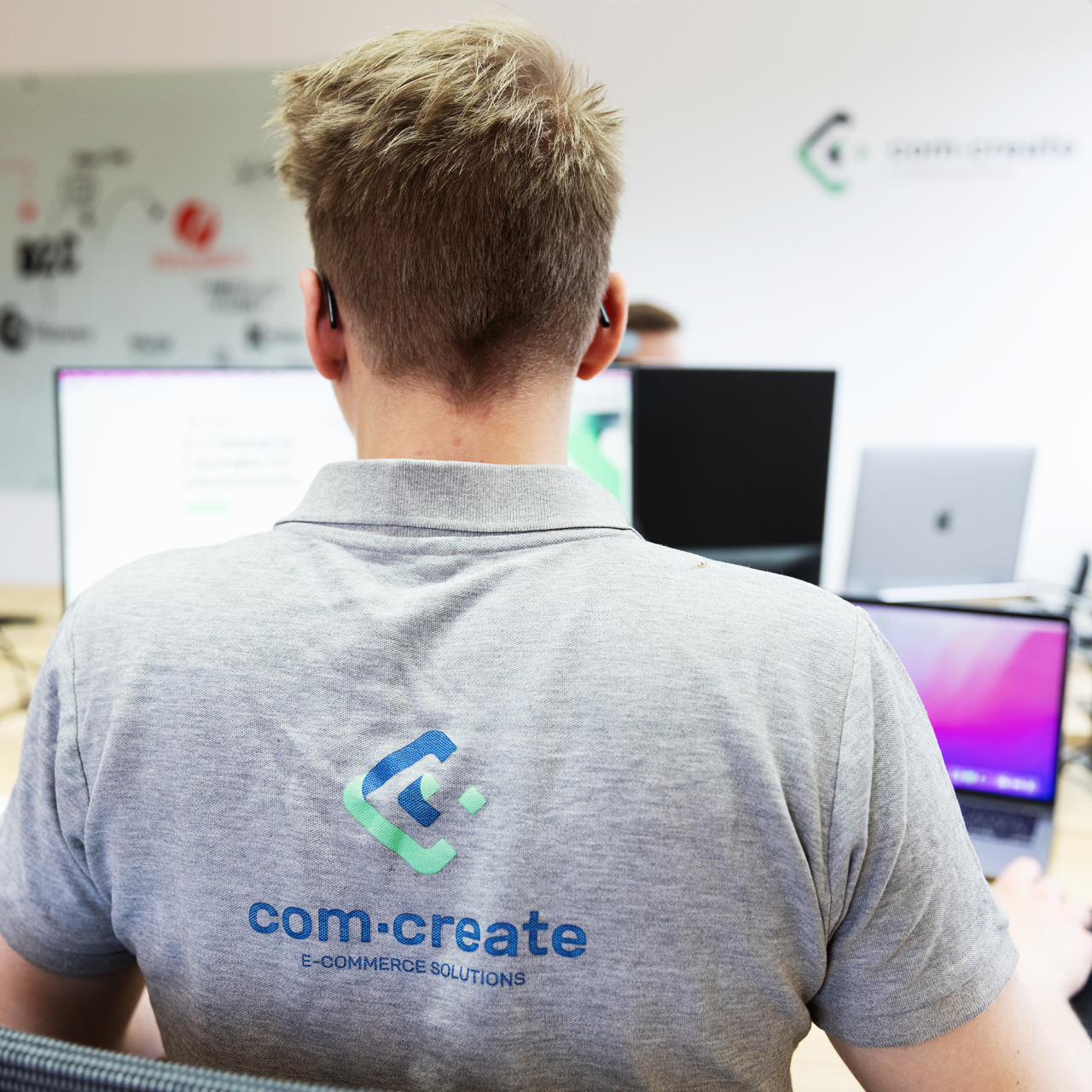 Every decision was made to help com-create communicate with more consistency, clarity, and maturity as the business evolved.