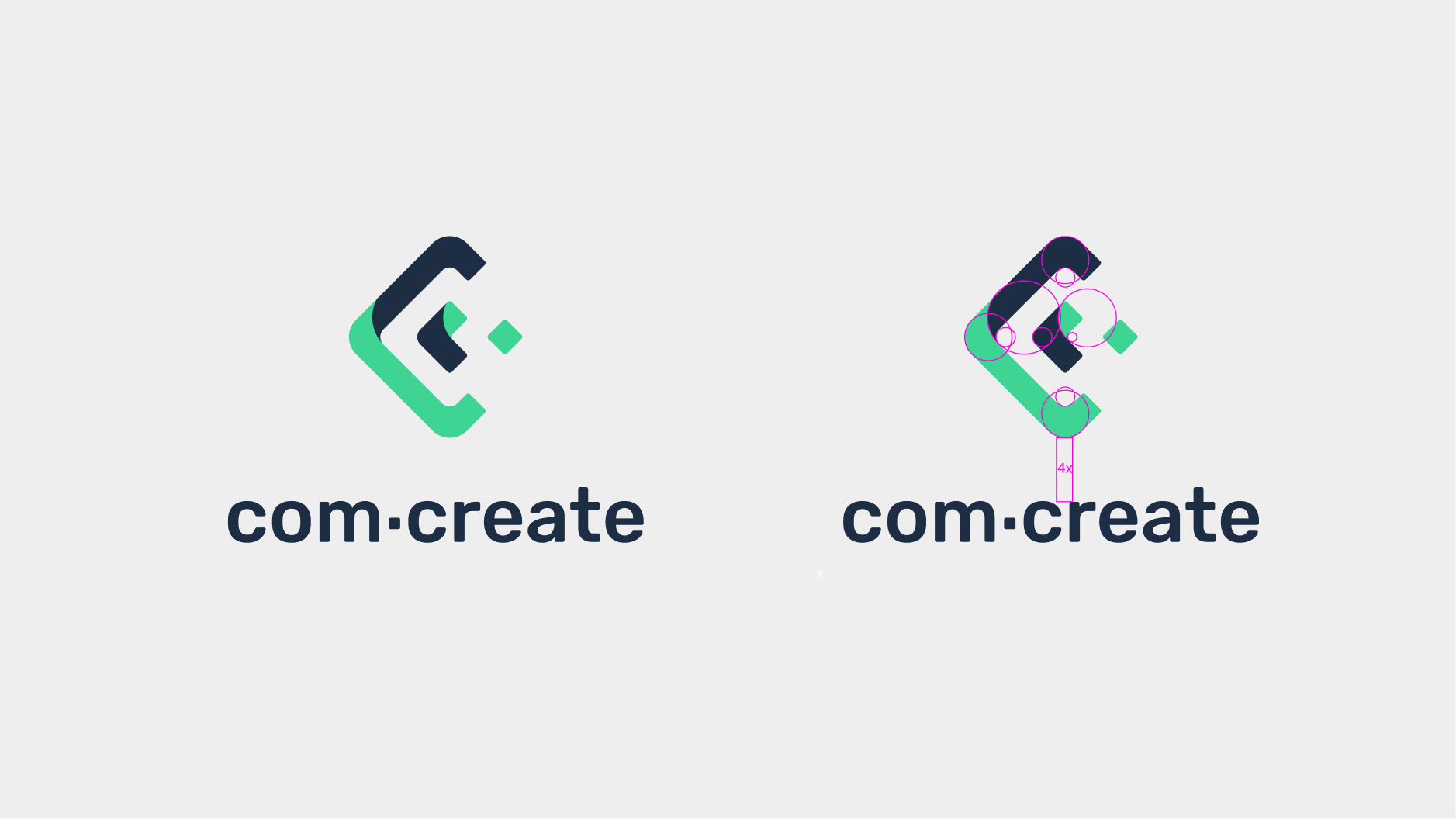 A more consistent brand experience that helped com-create look clearer, more professional, and more unified across everyday touchpoints.
