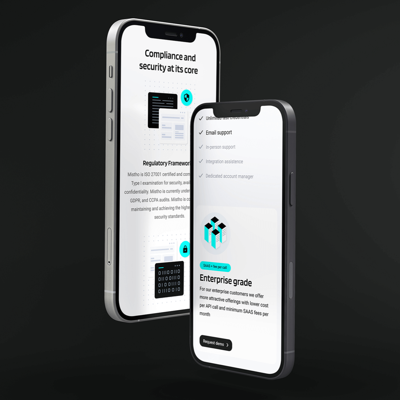 Every decision was made to help Mistho communicate a complex infrastructure product with more trust, clarity, and confidence.
