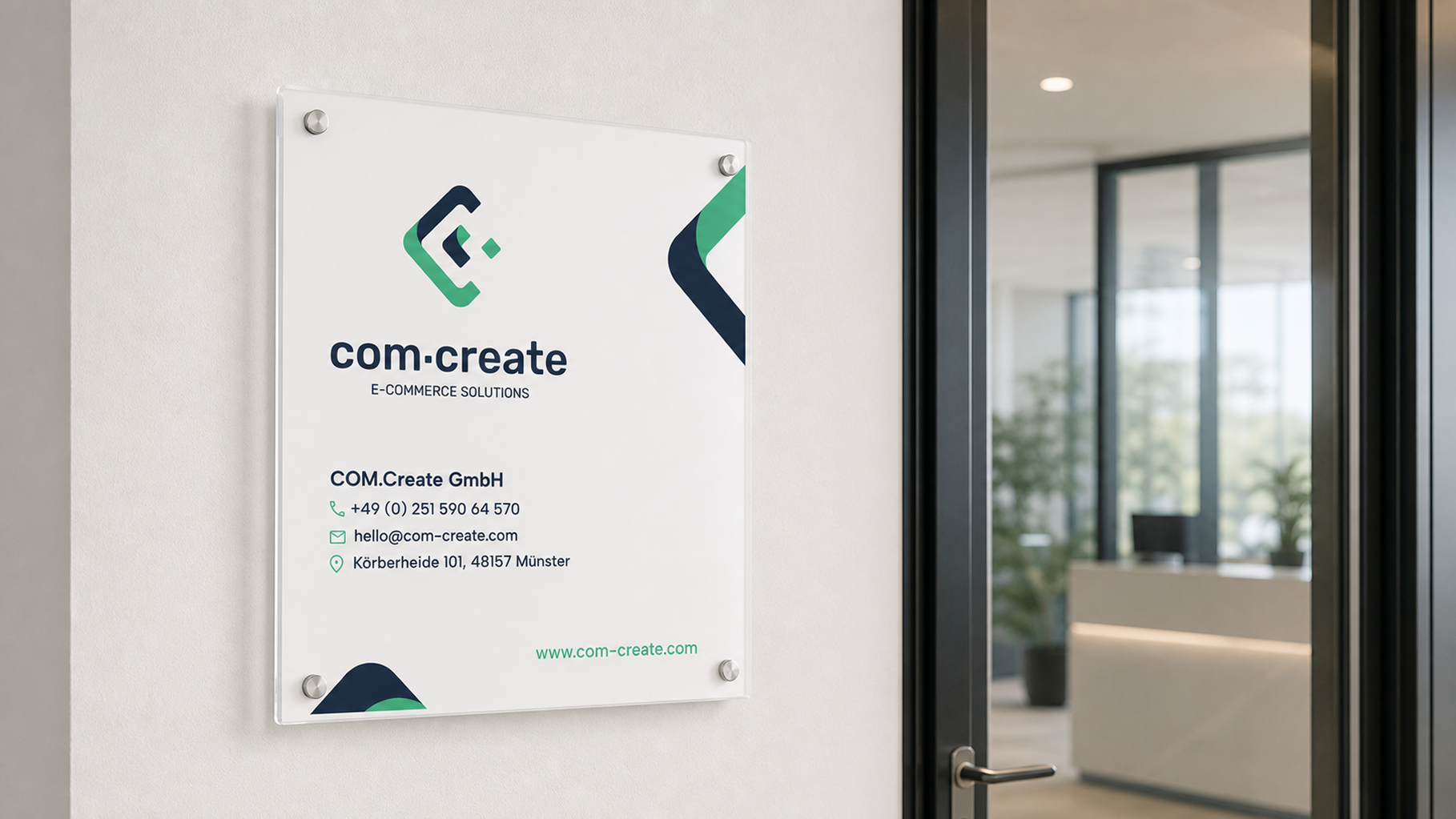 A more consistent brand experience that helped com-create look clearer, more professional, and more unified across everyday touchpoints.