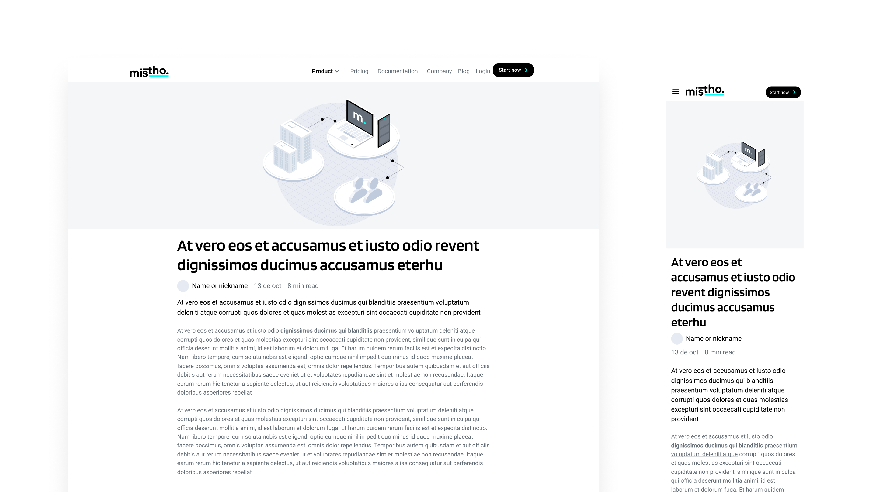 Every decision was made to help Mistho communicate a complex infrastructure product with more trust, clarity, and confidence.