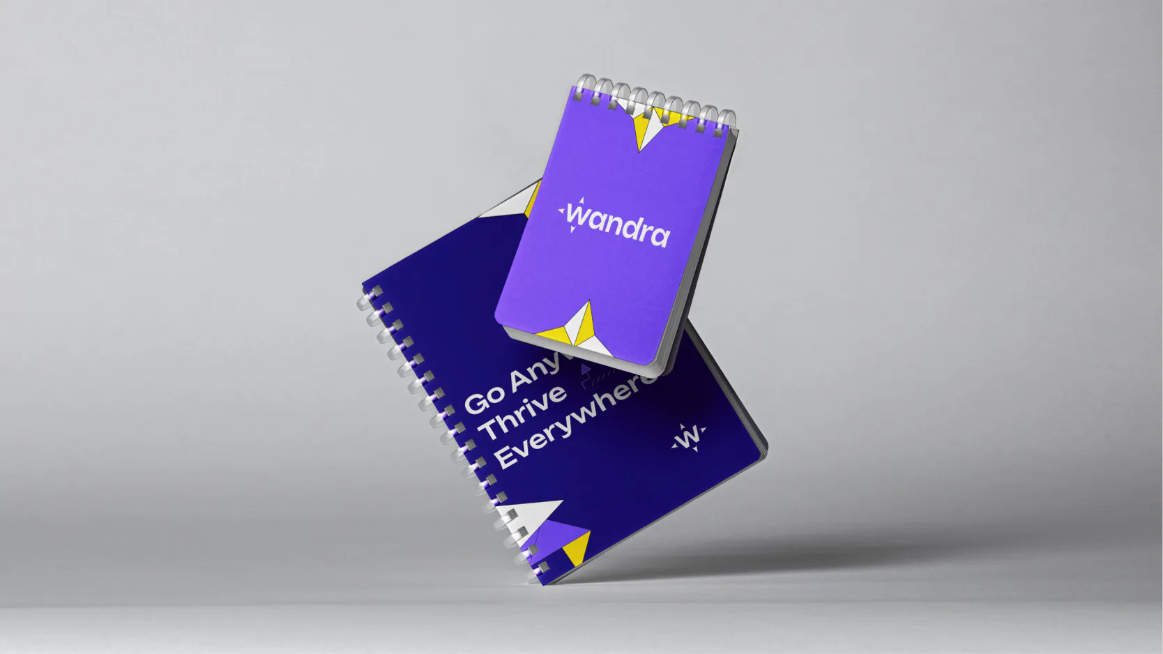 A vibrant and approachable brand identity that helped Wandra stand out and connect more naturally with digital nomads.