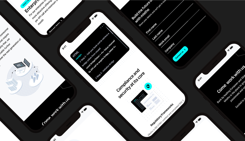 Website design for technology startups