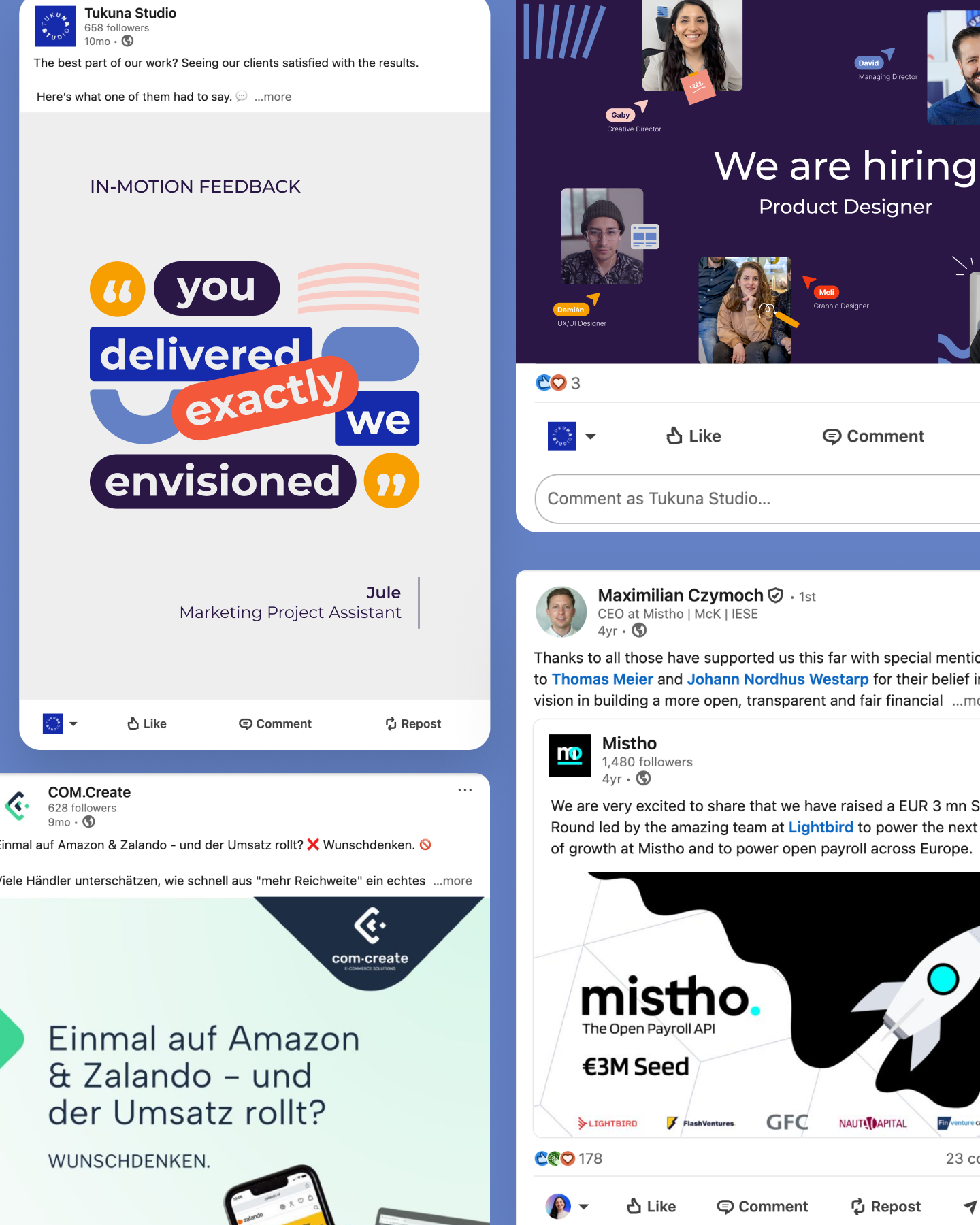Social Media Banners
