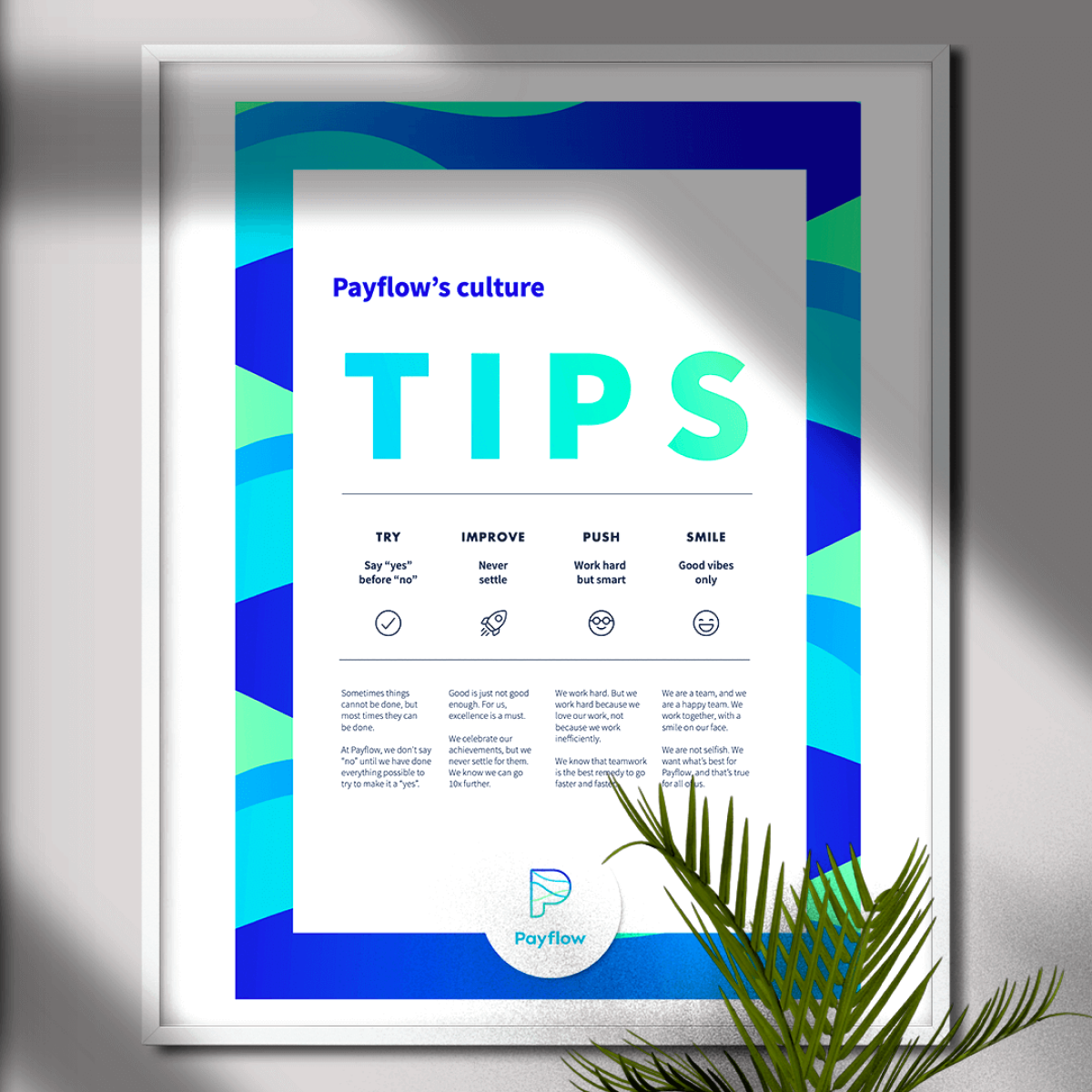 Clear print materials for specific needs