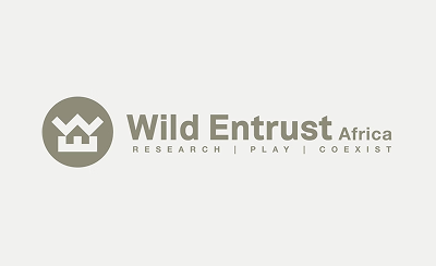 Wild Entrust Africa logo with tagline Research, Play, Coexist.