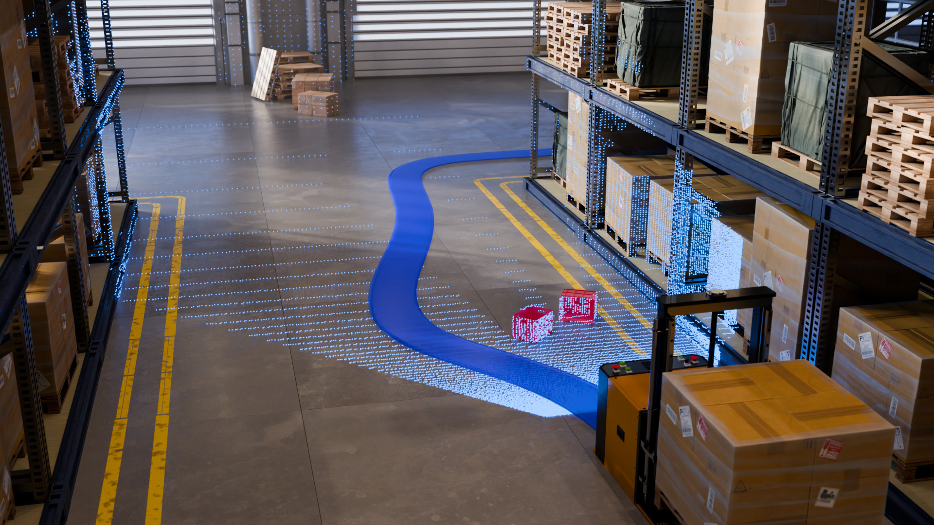 LiDAR for Warehouse Robotics: Obstacle Detection