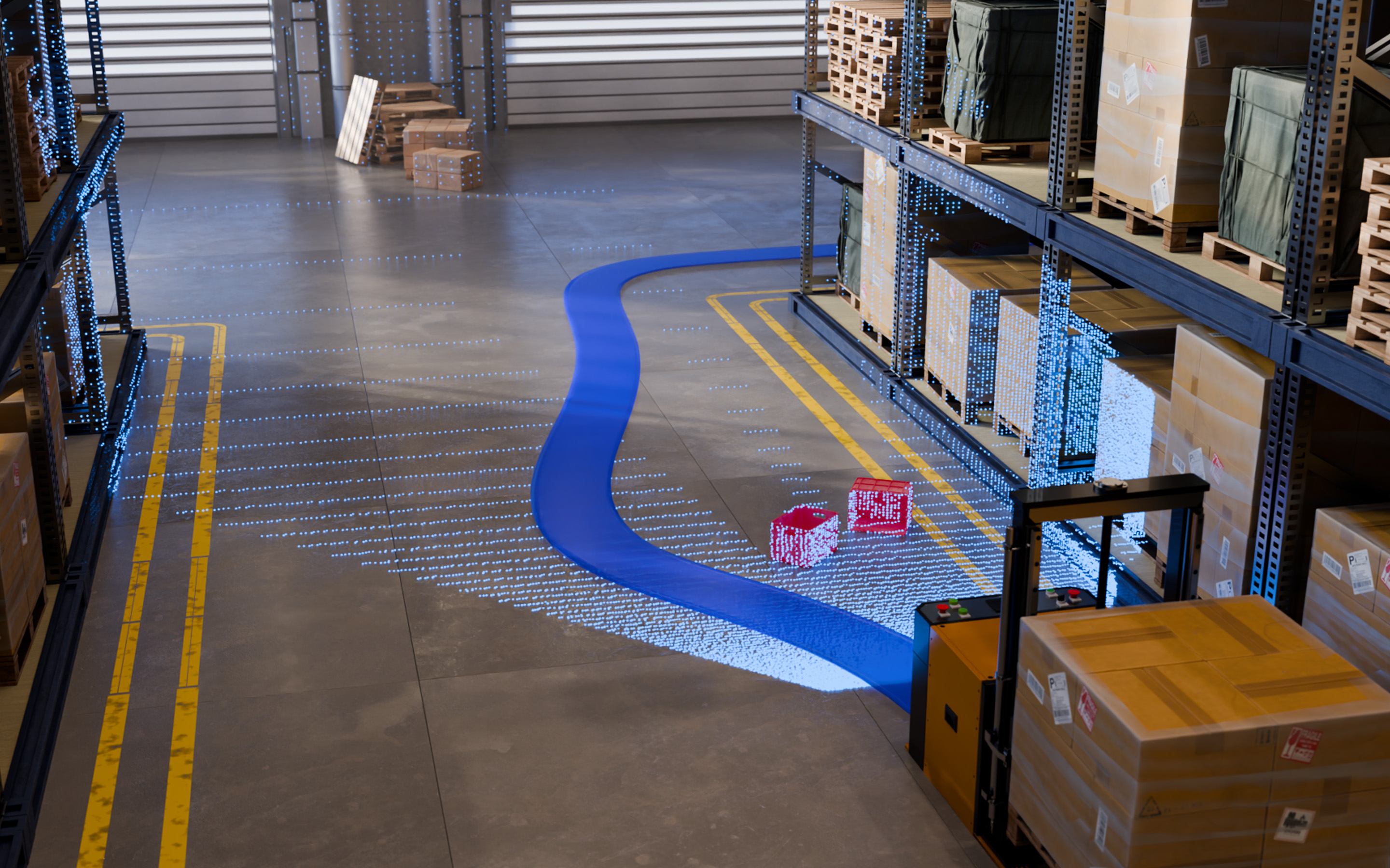 LiDAR for Warehouse Robotics: Obstacle Detection