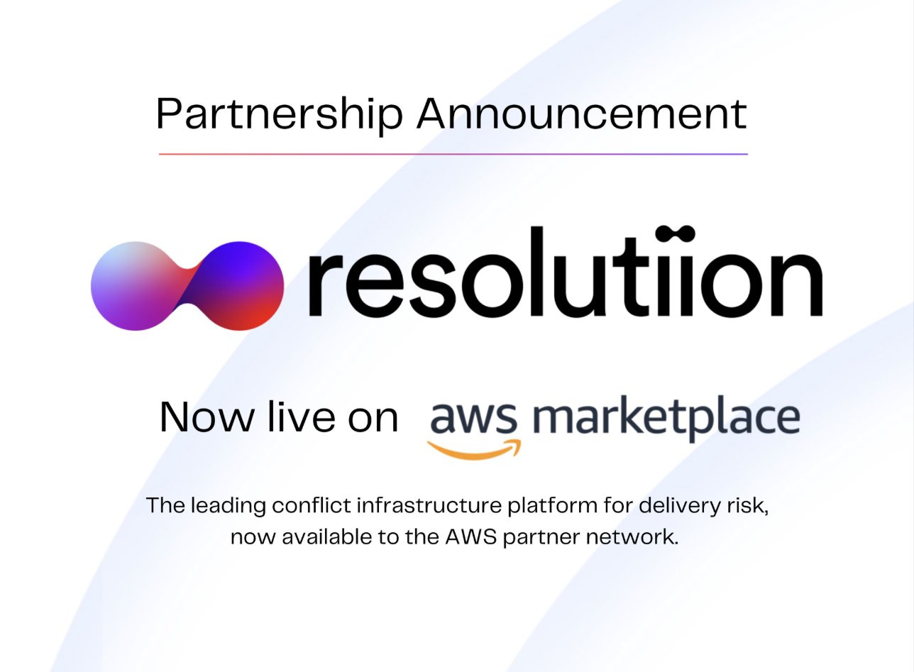 Resolutiion partnership announcement: now live on AWS Marketplace